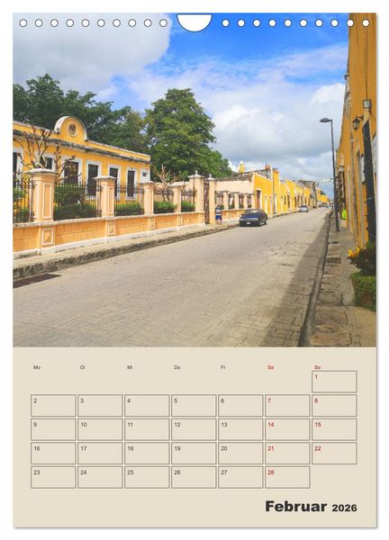 Produktbild: Mexiko Yucat&aacute;n Terminplaner (Wandkalender 2026 DIN A4 hoch), CALVENDO Monatskalender