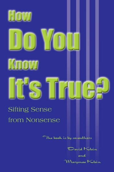 Produktbild: How Do You Know It's True?
