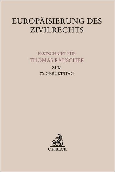 Produktbild: Europ&auml;isierung des Zivilrechts