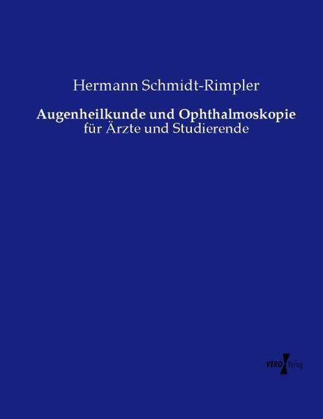 Produktbild: Augenheilkunde und Ophthalmoskopie