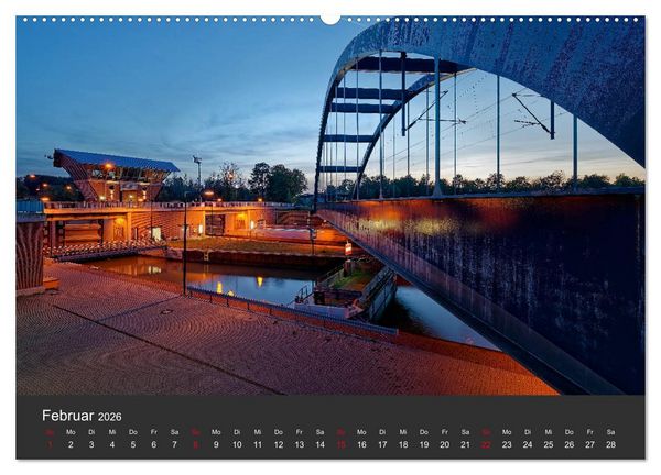 Produktbild: M&uuml;nster mit Licht (Wandkalender 2026 DIN A2 quer), CALVENDO Monatskalender