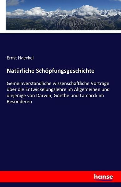 Produktbild: Nat&uuml;rliche Sch&ouml;pfungsgeschichte