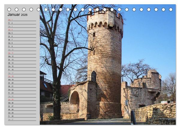 Produktbild: Jena in Th&uuml;ringen (Tischkalender 2026 DIN A5 quer), CALVENDO Monatskalender