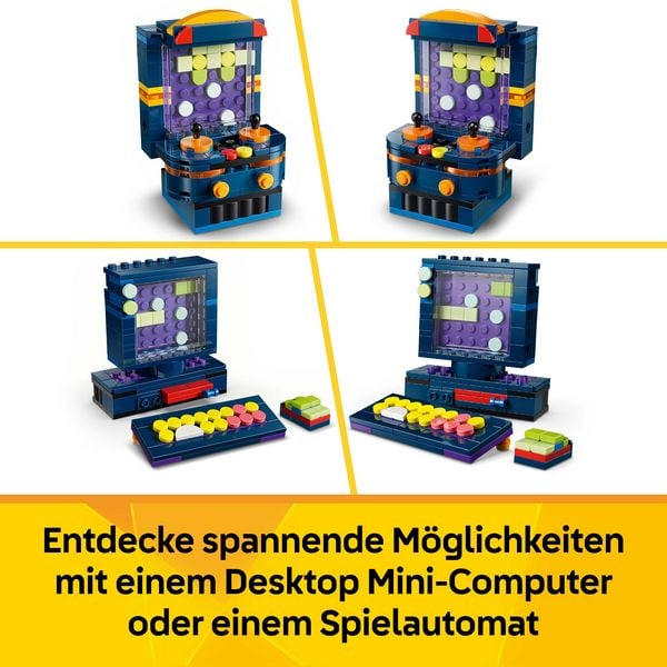 Produktbild: LEGO Creator 3-in-1-Set 31380 Retro-Spielkonsole, Spielzeug ab 8 Jahren