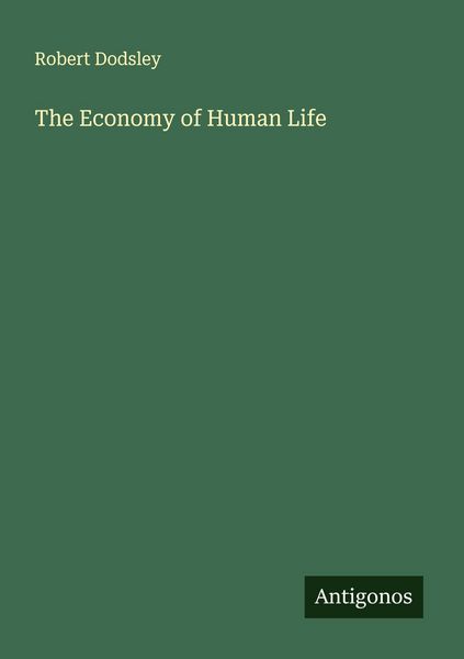 Produktbild: The Economy of Human Life