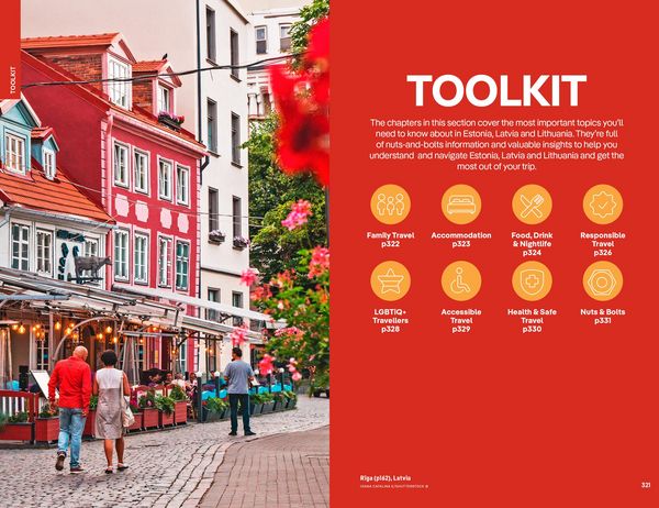 Produktbild: Lonely Planet Estonia, Latvia & Lithuania