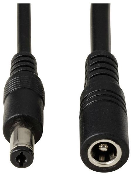 Produktbild: TRU COMPONENTS TC-13232716 DC-Steckverbinder Buchse - Stecker 5.5mm 2.1mm 41.2cm 1St.