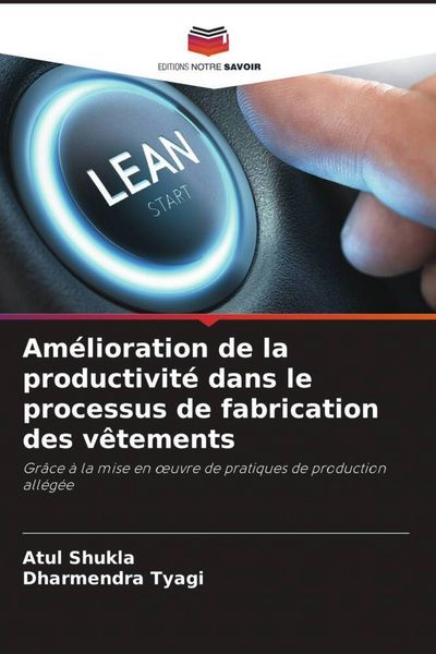 Produktbild: Am&eacute;lioration de la productivit&eacute; dans le processus de fabrication des v&ecirc;tements