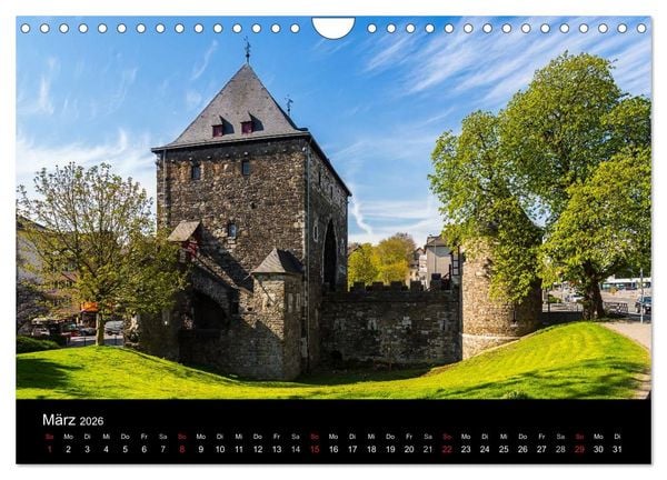 Produktbild: Aachen - ming He&auml;metstadt (Wandkalender 2026 DIN A4 quer), CALVENDO Monatskalender