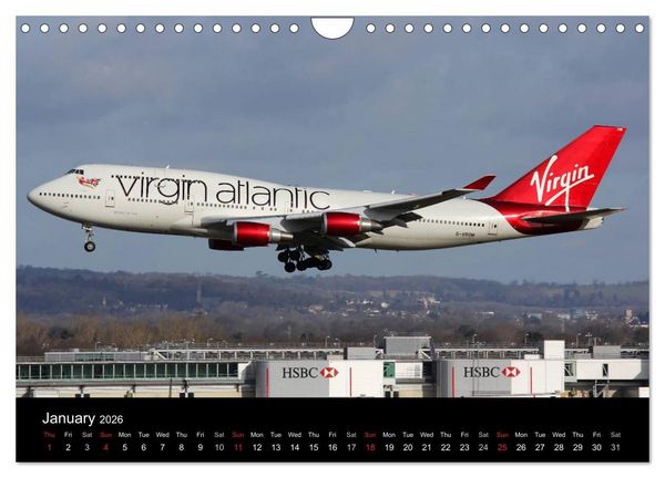 Produktbild: Big Jets (Wall Calendar 2026 DIN A4 landscape), CALVENDO 12 Month Wall Calendar