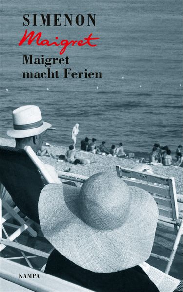 Maigret macht Ferien, Gebundene Ausgabe von Georges Simenon, Kampa Verlag, 978-3-311-13028-4