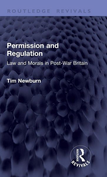 Produktbild: Permission and Regulation