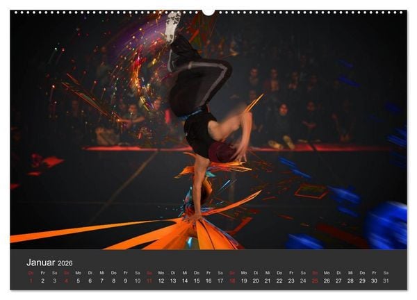 Produktbild: Break Dance B-boys & B-girls (Wandkalender 2026 DIN A2 quer), CALVENDO Monatskalender
