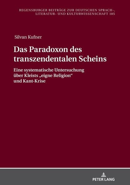 Produktbild: Das Paradoxon des transzendentalen Scheins