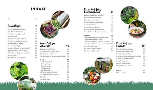 Produktbild: Keine Zeit zu g&auml;rtnern &ndash;&nbsp;Gem&uuml;se l&auml;nger ernten in Gew&auml;chshaus, Fr&uuml;hbeet & Co.