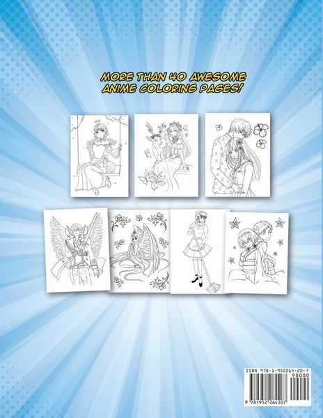 Produktbild: Anime Coloring Book