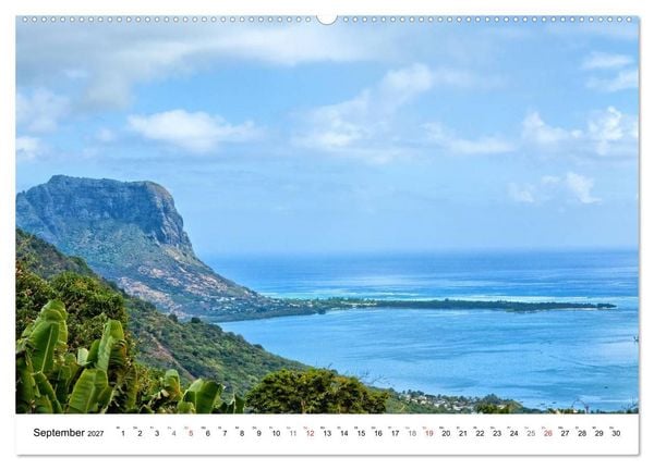 Produktbild: Inselparadies Mauritius (Wandkalender 2027 DIN A2 quer), CALVENDO Monatskalender