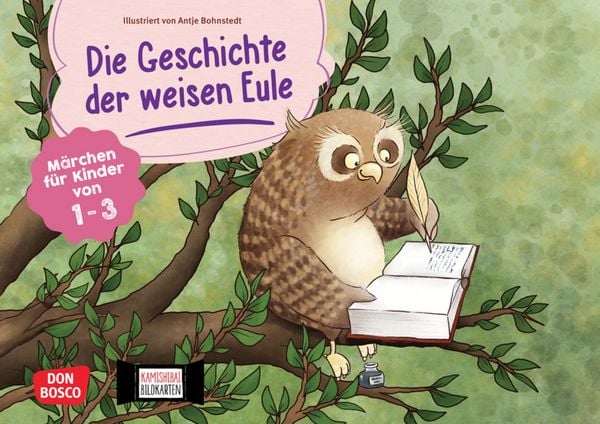 Produktbild: Die Geschichte der weisen Eule. Kamishibai Bildkartenset