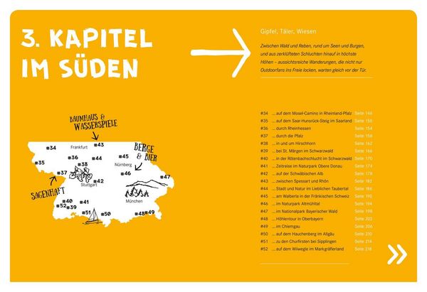Produktbild: 52 kleine & gro&szlig;e Eskapaden in Deutschland - Auf gehts zum Wandern