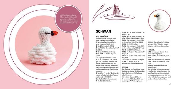 Produktbild: Mini-Amigurumis &ndash; S&uuml;&szlig;e V&ouml;gelchen