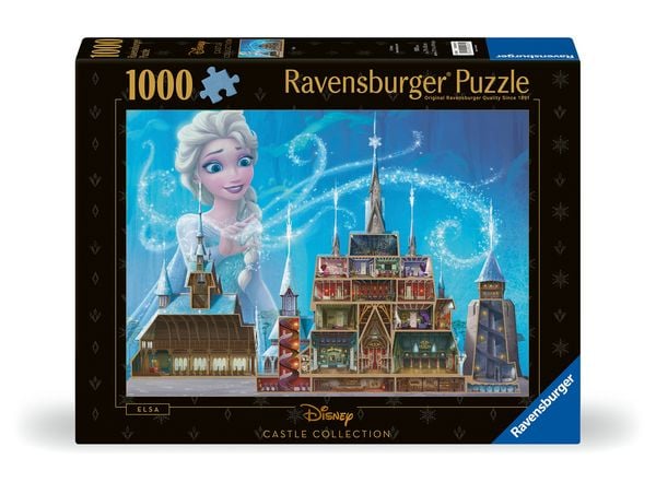 Produktbild: Erwachsenenpuzzle 1000 Teile - Disney Prinzessinnen - Disney Castles: Elsa