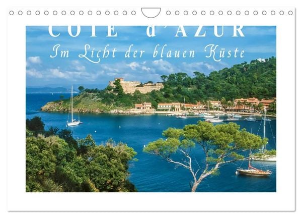 Produktbild: Cote d'Azur - Im Licht der blauen K&uuml;ste (Wandkalender 2026 DIN A4 quer), CALVENDO Monatskalender