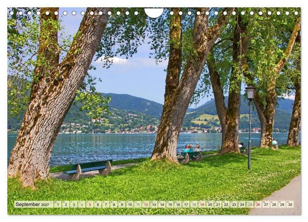 Produktbild: Kurort Bad Wiessee (Wandkalender 2027 DIN A4 quer), CALVENDO Monatskalender