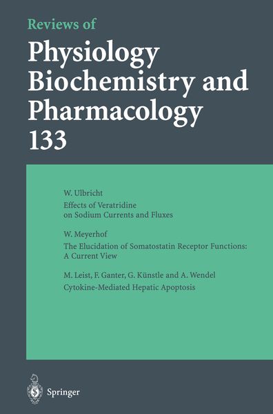 Produktbild: Reviews of Physiology, Biochemistry and Pharmacology