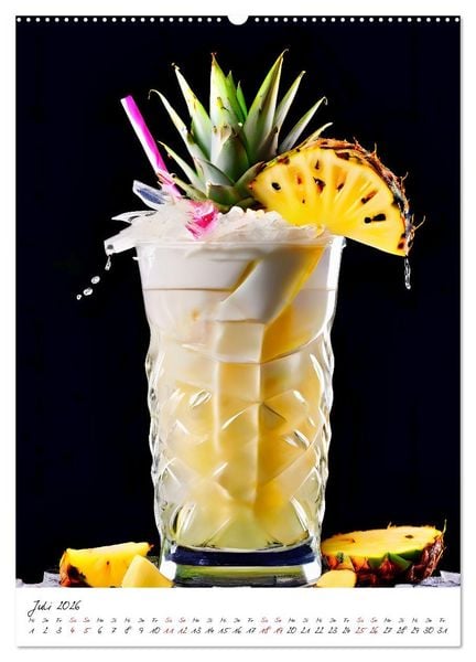 Produktbild: Mixology Meisterwerke (hochwertiger Premium Wandkalender 2026 DIN A2 hoch), Kunstdruck in Hochglanz