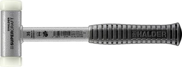 Produktbild: Halder SUPERCRAFT 3377.035 Schonhammer ergonomischer Griff, hart 690g 300mm 1St.