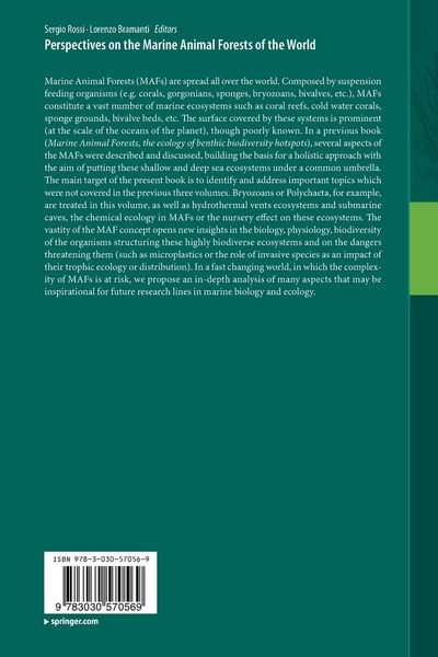 Produktbild: Perspectives on the Marine Animal Forests of the World