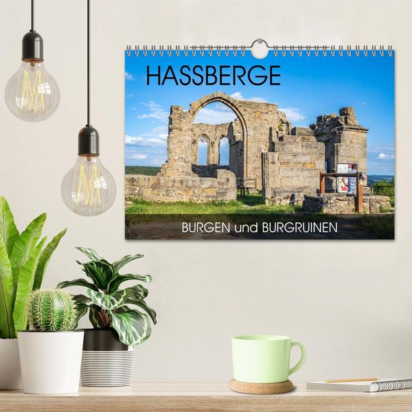 Produktbild: Ha&szlig;berge - Burgen und Burgruinen (Wandkalender 2026 DIN A4 quer), CALVENDO Monatskalender