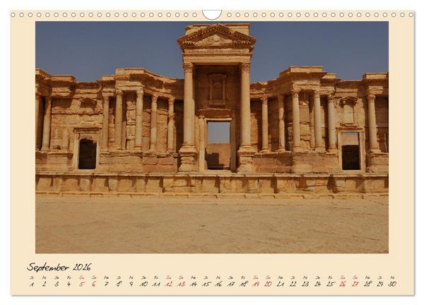 Produktbild: Syrien Erinnerungen Memories Dhikrayat (Wandkalender 2026 DIN A3 quer), CALVENDO Monatskalender