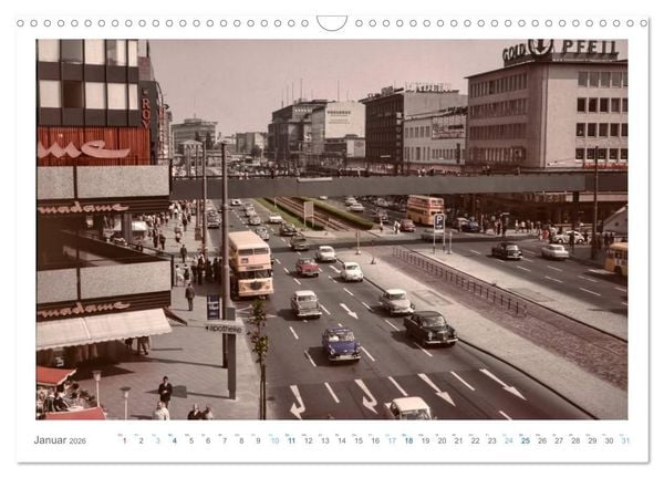Produktbild: Berlin - Historische Ansichten (Wandkalender 2026 DIN A3 quer), CALVENDO Monatskalender