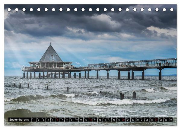 Produktbild: Die Ostseek&uuml;ste in Mecklenburg-Vorpommern (Tischkalender 2026 DIN A5 quer), CALVENDO Monatskalender