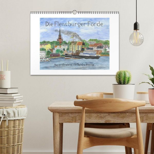 Produktbild: Die Flensburger Förde (Wandkalender 2026 DIN A3 quer), CALVENDO Monatskalender