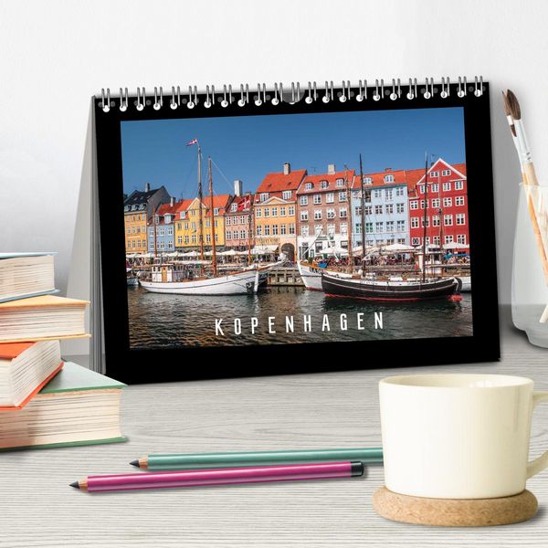 Produktbild: Kopenhagen (Tischkalender 2026 DIN A5 quer), CALVENDO Monatskalender