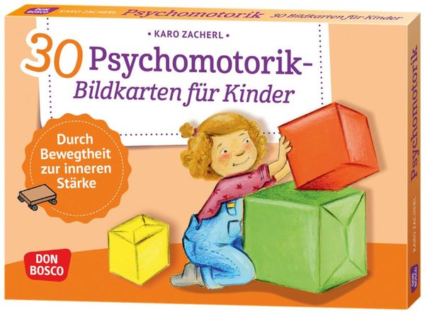 30 Psychomotorik-Bildkarten für Kinder