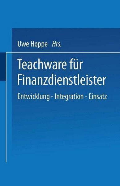Produktbild: Teachware f&uuml;r Finanzdienstleister