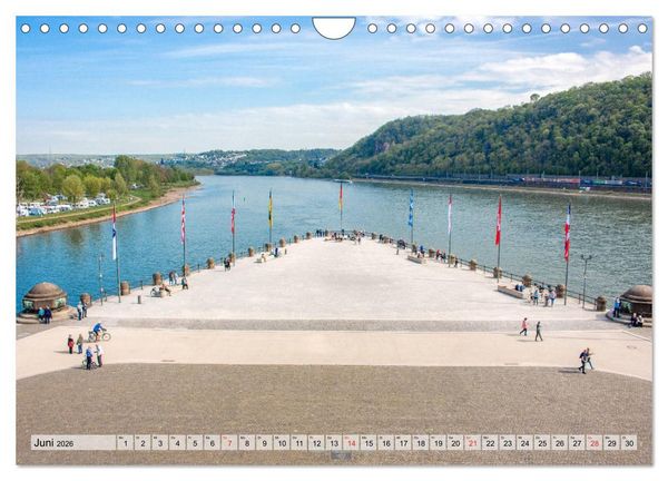 Produktbild: Koblenz Impressionen (Wandkalender 2026 DIN A4 quer), CALVENDO Monatskalender