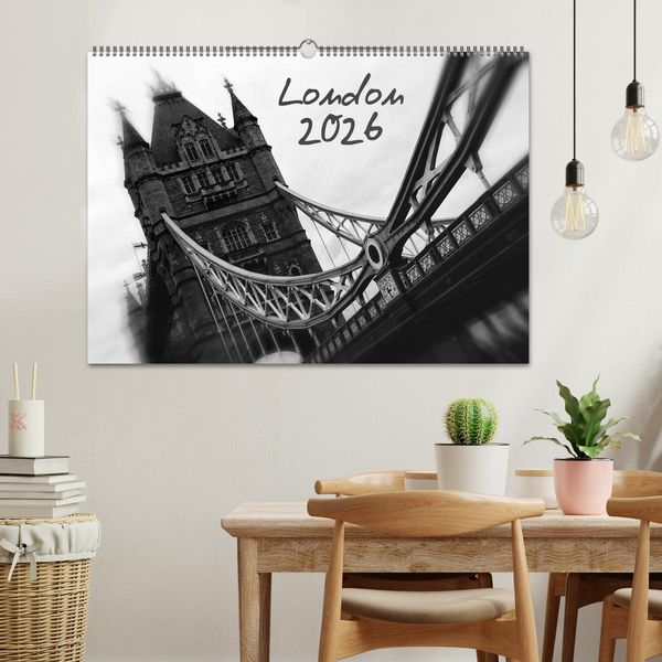 Produktbild: London (Wandkalender 2026 DIN A2 quer), CALVENDO Monatskalender