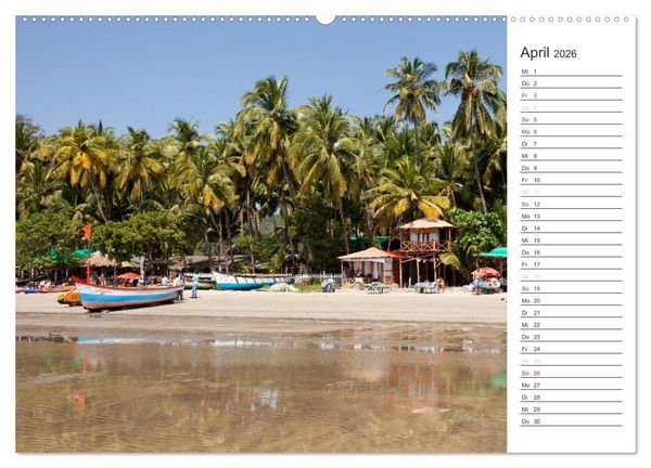 Produktbild: Farbenfrohes aus Indien (Wandkalender 2026 DIN A2 quer), CALVENDO Monatskalender