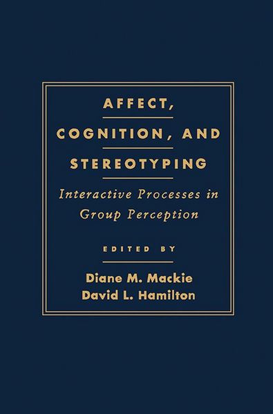 Produktbild: Affect, Cognition and Stereotyping