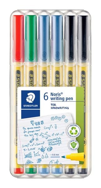 Produktbild: STAEDTLER Noris&reg; writing pen 307, 6 Fineliner
