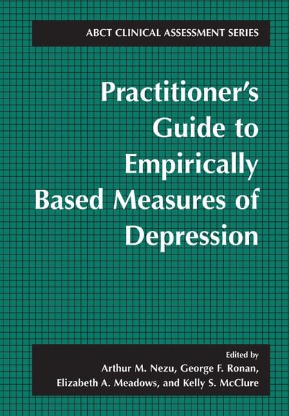 Produktbild: Practitioner's Guide to Empirically-Based Measures of Depression