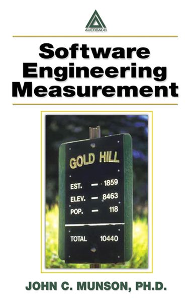 Produktbild: Software Engineering Measurement
