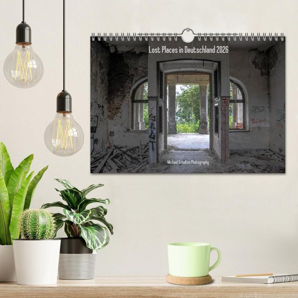 Produktbild: Lost Places in Deutschland 2026 (Wandkalender 2026 DIN A4 quer), CALVENDO Monatskalender