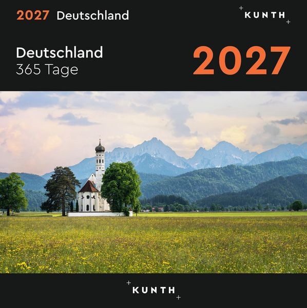 Produktbild: Deutschland - KUNTH 365-Tage-Abrei&szlig;kalender 2027