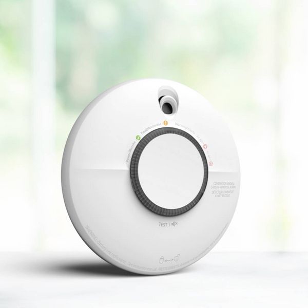 Produktbild: FireAngel SCB10-INT Rauchwarn- und Kohlenmonoxidmelder inkl. 10 Jahres-Batterie batteriebetrieben (&Oslash; x T) 134 mm x 39.4 mm