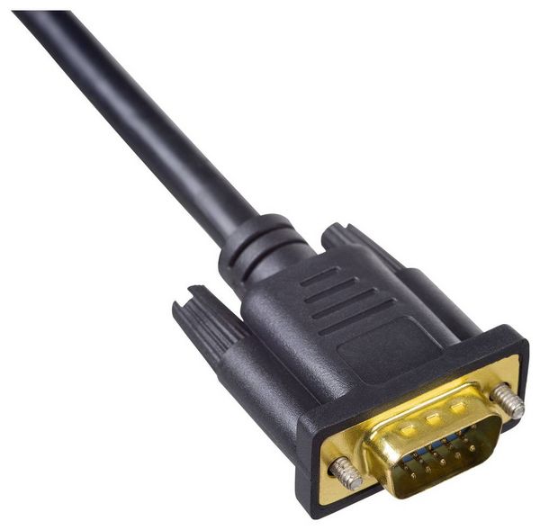 Produktbild: Akyga Anschlusskabel 1.8m Schwarz AK-AV-03 DVI-Kabel